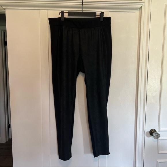 Joe Fresh Faux Leather Pull on Pants - Women's Size Large - Picture 2 of 5